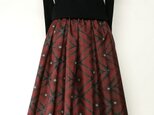 大島紬リメイク：タックスカート
