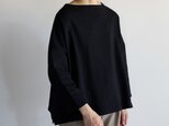 big basque shirt/blackの画像