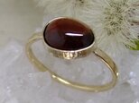 garnet＊アンティーク調14kgfリング