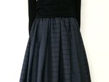 大島紬リメイク＊タックスカート