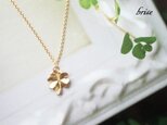 【sale】四つ葉のクローバーのネックレスの画像
