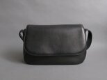 plain shoulder bag ( black )の画像