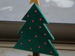 木のクリスマスツリー（ミニ）の画像