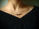 14kgf cotton pearl necklaceの画像