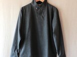 起毛スタンドカラープルオーバー／unisex M ※受注制作の画像