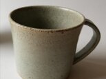 マット灰釉マグカップの画像