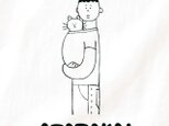 半袖Tシャツ 猫選べます『猫あたたかい・男子』メンズ レディースの画像