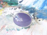 リング ブルーカルセドニー