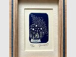 銅版画「snow globe」の画像