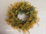 八ヶ岳〜（定形外郵便）ミモザのWreath003の画像