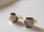 パイライトの原石ピアス/Pyrite/Spain 14kgfの画像