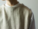 wool linen knit/bestの画像