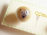 【再販】　GAO!シンプルピアス・イヤリング -シロクマ-
