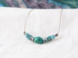 Blue-Green Nature（short necklace）の画像