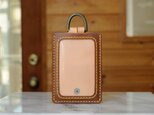 2種類のICカードが使えるパスケース 窓枠ポケットタイプ