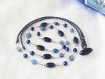 Blue Long Necklace（ラピスラズリ×カイヤナイト）の画像