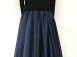 大島紬リメイク＊タックスカート