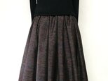 大島紬リメイク＊タックスカート