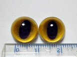 にゃんこのおめめ○半球グラスアイ○猫目○12mm○BR201の画像