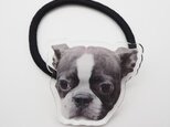 世界に一つ うちの子 親ばか オーダーメイド アクリルチャーム ヘアゴム 写真 ペット 猫 犬 ヘアアレンジ