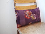 かき餅座布団『手毬』紫の画像