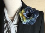 再販黒グレーグラデーションの薔薇