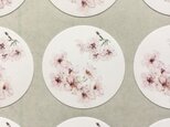 桜のシールの画像