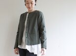 Paris jacket /khakiの画像