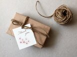 小さな桜のメッセージカード タグ 40枚