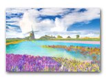 「春の三部合唱」　ほっこり癒しのイラストポストカード2枚組　　　No.1015の画像