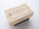 消しゴムはんこ「タグ☆Thank you」の画像