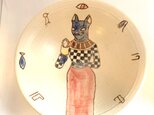 エジプト神のお茶碗　ネコの画像