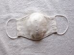 生成り綿麻とダブルガーゼのマスク(2サイズM/Lより選択)の画像
