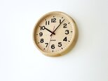 KATOMOKU muku clock 15 ナチュラル km-107NA 掛け時計 木製 無垢材