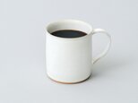 たっぷりマグカップ 大きめコーヒーカップ tall（パール/白）の画像