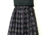大島紬リメイク：タックスカート