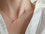 necklace｜herkimer diamond｜14kgf｜ callingの画像