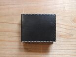 【一点物即納品】二つ折り財布 ～インポートオイルレザー～の画像