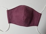 Sale リネン×ダブルガーゼ立体マスクの画像