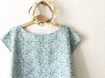 2020春夏新作 Liberty:petal wish(ペタルウィッシュ)フレンチスリーブブラウス