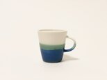 Mug cup S / Transparent × blueの画像