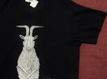 ヤギの美容師のTシャツ【サイズL】の画像