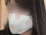 ラスト1個！『送料無料』ワイヤー入り☆綿×ダブルガーゼ 立体マスクの画像