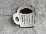コーヒーカップ豆皿(中しのぎ柄)の画像