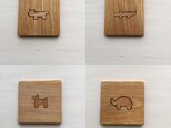 【受注制作】どうぶつコースター