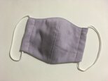 大人用立体マスク 無地 パープル濃いめ