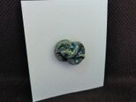 動物石　ピンズ　ヘビ(緑色)の画像
