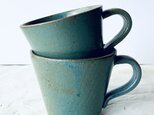 青釉マグカップ