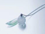 Suzuran Necklace white /SVの画像