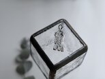 アマビエのシルバーペンダントトップの画像